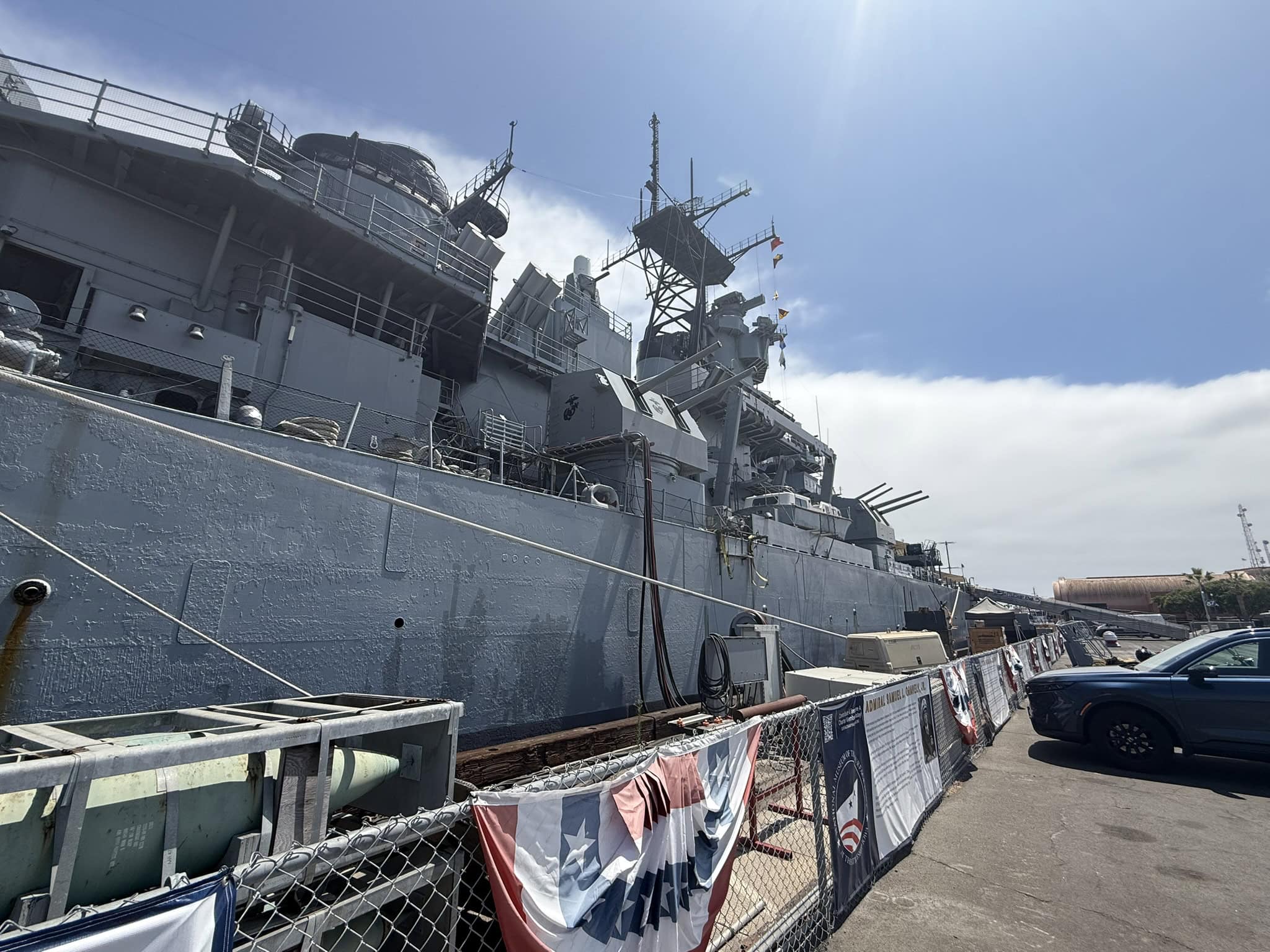 USS Iowa Visit by Harry Kazianis of 19FortyFive.com