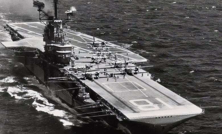A destroyer that survived Utah Beach and a kamikaze bomb turned in front of an aircraft carrier at 24 knots off Newfoundland in 1952, after her executive officer said the turn would hit it, and was cut in half, killing 176, while the carrier was back at sea in 10 days