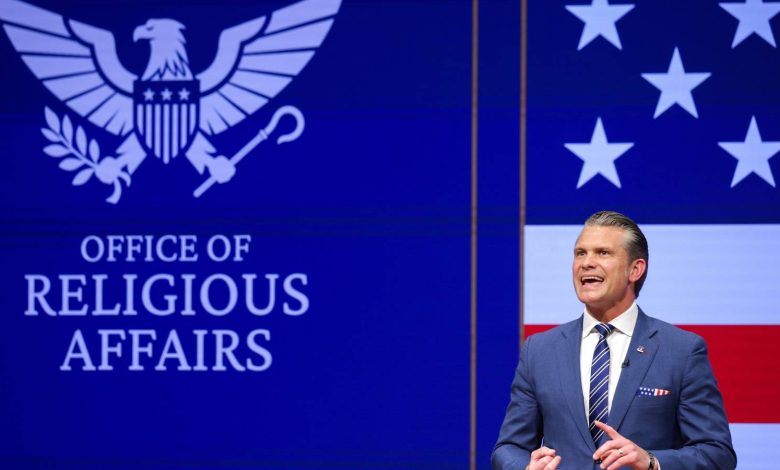 Pete Hegseth’s New Religious Affairs Office Sparks a Legal Church-State Fight